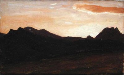 Landscape with Hills by Frederic Leighton