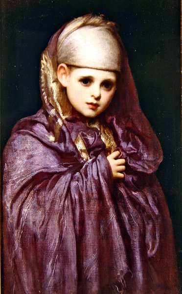 Little Fatima by Frederic Leighton