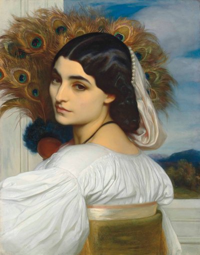 Pavonia by Frederic Leighton by Frederic Leighton