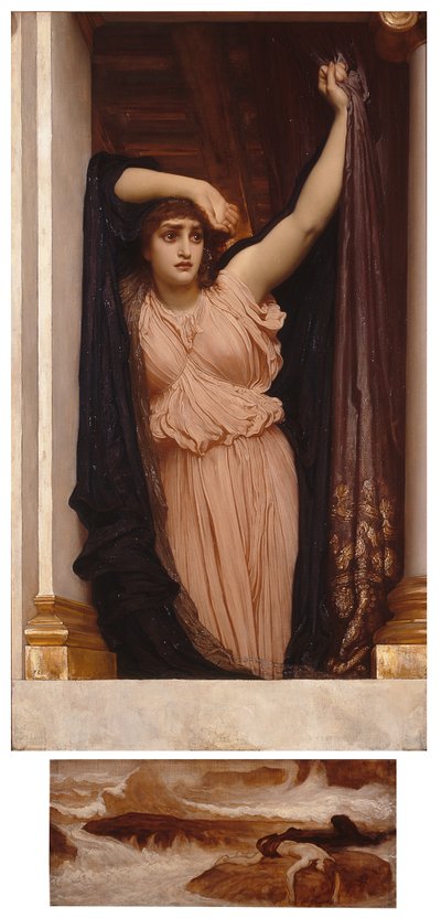 The Last Watch of Hero by Frederic Leighton