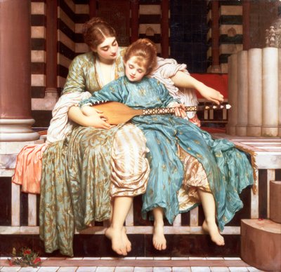 The Music Lesson, 1877 by Frederic Leighton