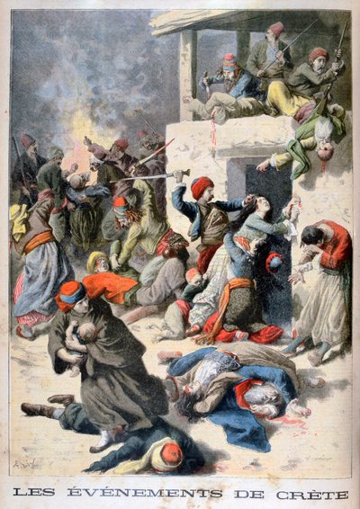 Events in Crete (1896) by Frederic Lix