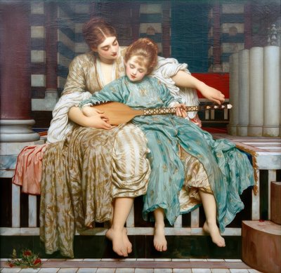 Music Lesson by Frederic Lord Leighton