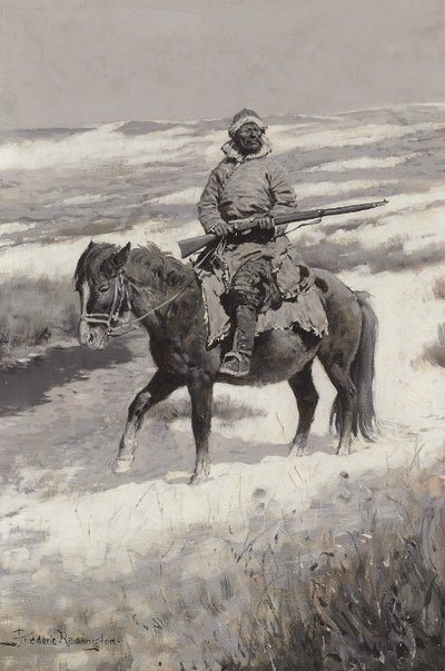 A Manchurian Bandit by Frederic Remington