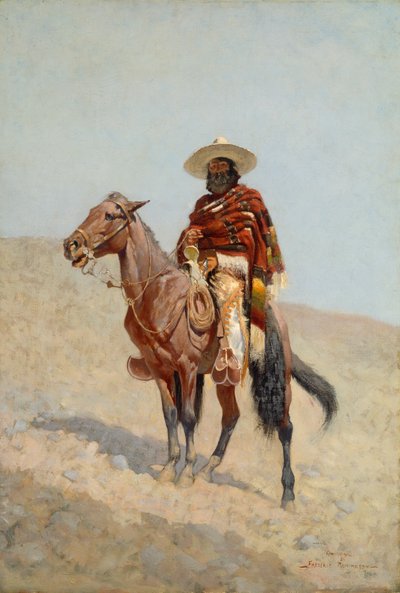 A Mexican Vaquero by Frederic Remington