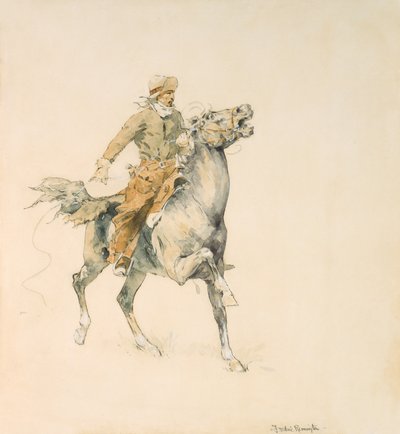 The Cowboy by Frederic Remington