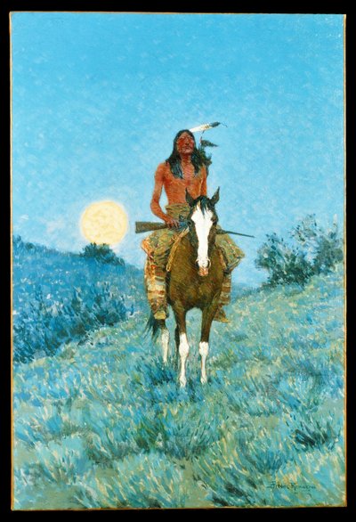 The Outlier, 1909 by Frederic Remington
