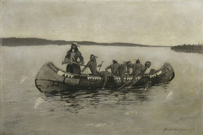 This Was a Fatal Embarkation by Frederic Remington