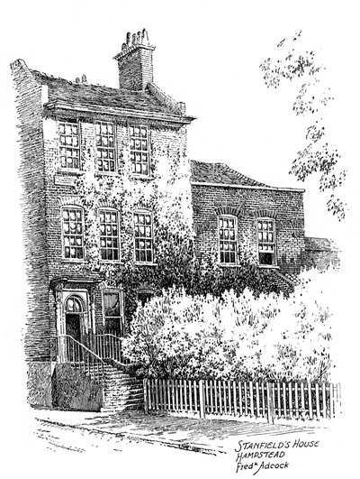 Stanfield House, Hampstead, London by Frederick Adcock
