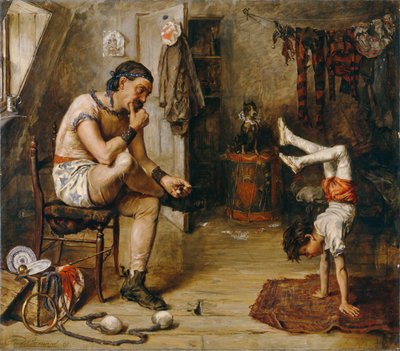 A Dress Rehearsal by Frederick Barnard