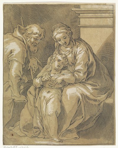 Holy Family by Frederick Bloemaert