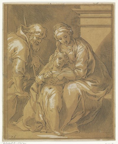 Holy Family by Frederick Bloemaert