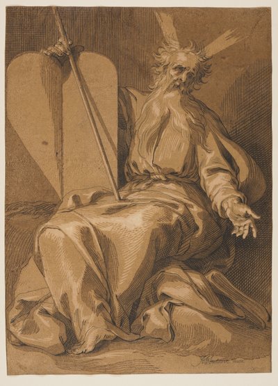 Moses by Frederick Bloemaert