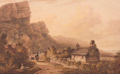 Undercliff, Isle of Wight by Frederick Calvert