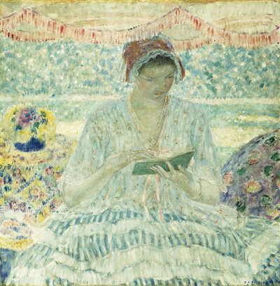 Summer Reading by Frederick Carl Frieseke
