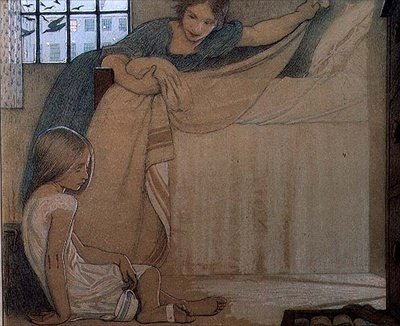 The Foundling by Frederick Cayley Robinson