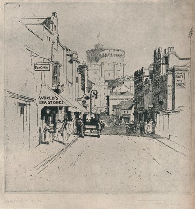 Peascod Street, Windsor by Frederick Charles Richards