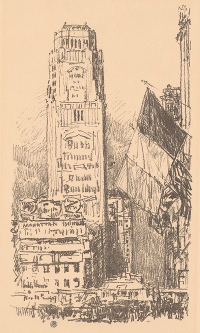 New York Bouquet by Frederick Childe Hassam