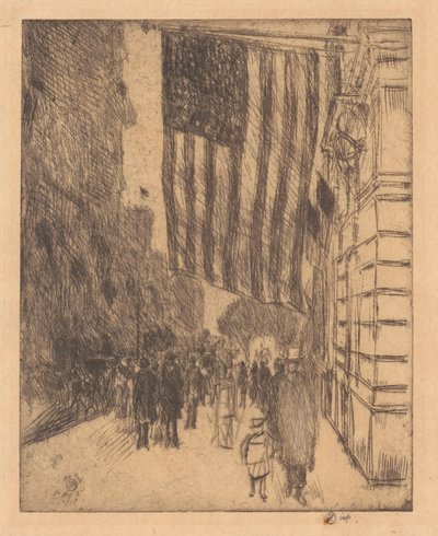 The Flag by Frederick Childe Hassam