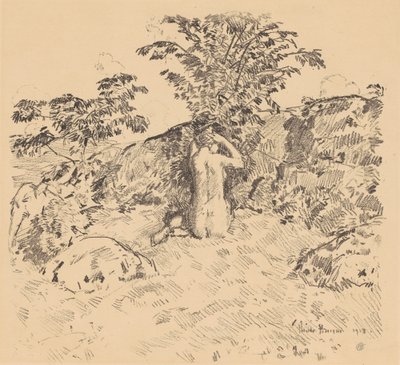 The Wild Cherry Tree by Frederick Childe Hassam