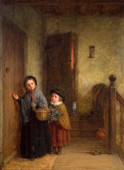 Christmas Visitors by Frederick Daniel Hardy