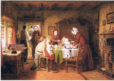 The First Birthday Party by Frederick Daniel Hardy