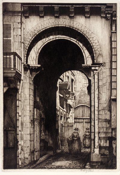 Ancient Doorway, Nevers by Frederick G. Hall