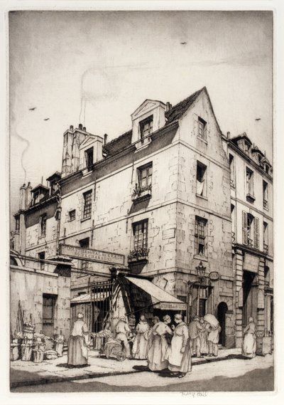 Little French Market by Frederick G. Hall