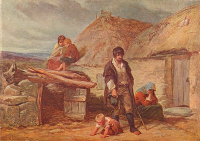 An Irish Eviction by Frederick Goodall