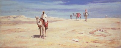 Arabs in the Desert by Frederick Goodall