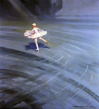 Ice Skater by Frederick Gordon Crosby