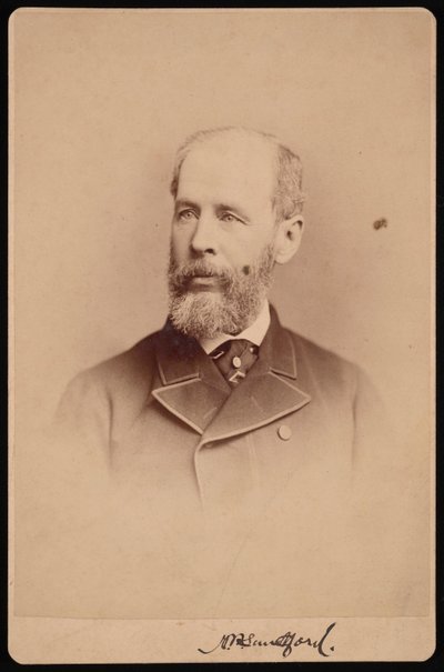 Portrait of Unidentified Man by Frederick Gutekunst