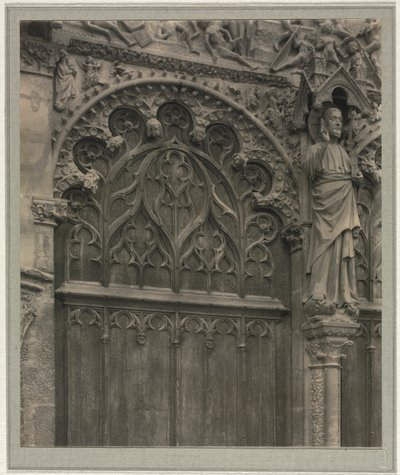Bourges Cathedral: Crypt Under Nave by Frederick Henry Evans