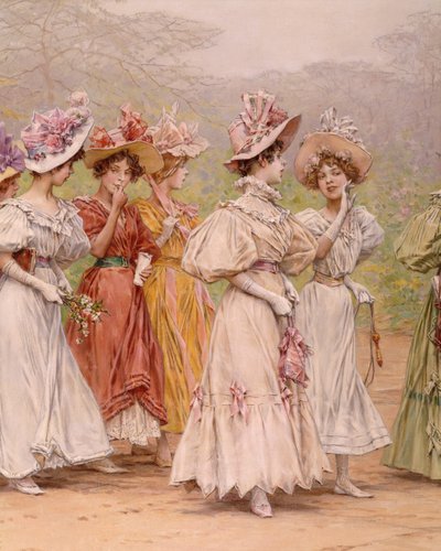 The Promenade by Frederick Hendrick Kaemmerer