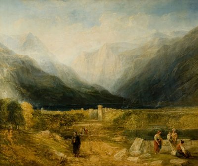 Sarazana, North Italy, 1837-1840 by Frederick Henry Henshaw