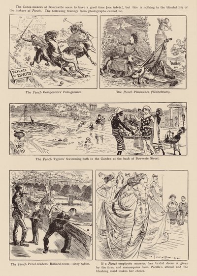 Drawings from "Punch" by Frederick Henry Townsend