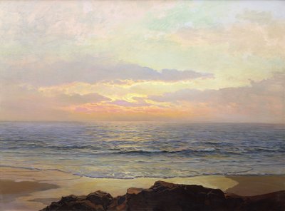 Placid Sunset by Frederick Judd Waugh