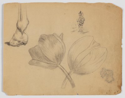 Sketchbook Page by Frederick Krieg