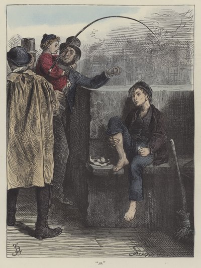 Illustration for Bleak House by Frederick L. Bernard