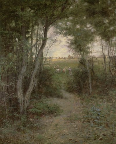 The Bush near Heidelberg, Melbourne, 1898 by Frederick McCubbin