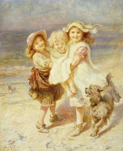 A Day at the Beach by Frederick Morgan