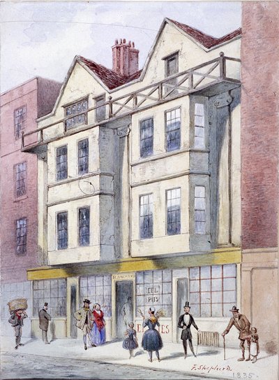 Fleet Street, London by Frederick Napoleon Shepherd