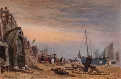 Brighton Beach, Haze clearing off by Frederick Nash