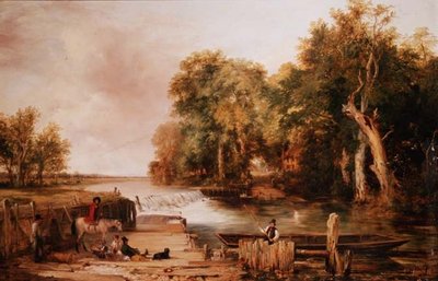 Waiting for the Ferry by Frederick Richard Lee
