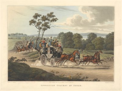 Opposition Coaches at Speed by Frederick Rosenberg