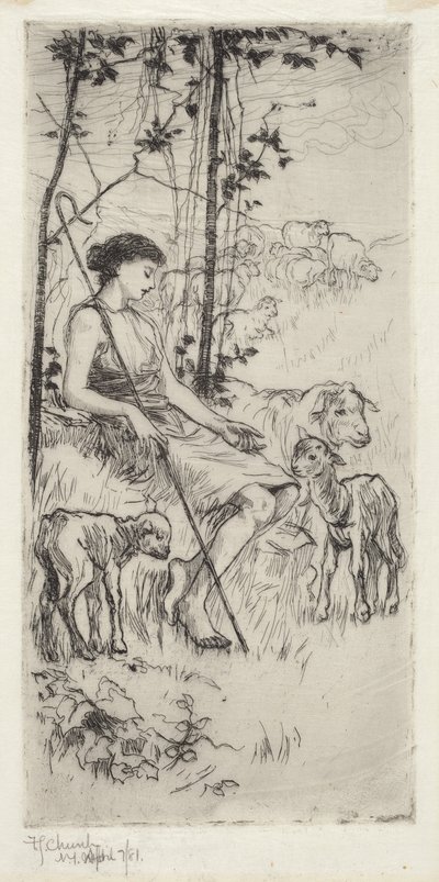 A Pastoral by Frederick Stuart Church
