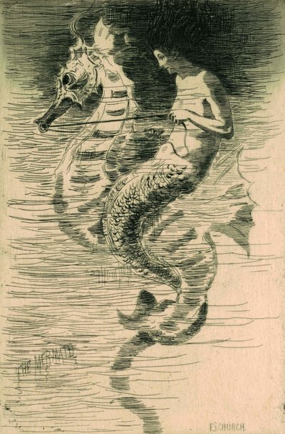 The Mermaid, c.1881 by Frederick Stuart Church