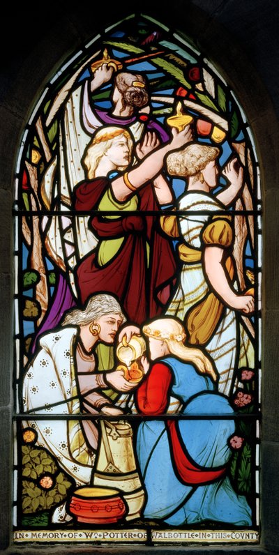 The Wise & Foolish Virgins, 1870 by Frederick Vincent Hart