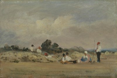 Haymakers Resting by Frederick W. Watts