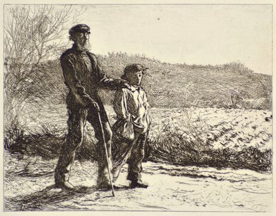 The Blind Man by Frederick Walker